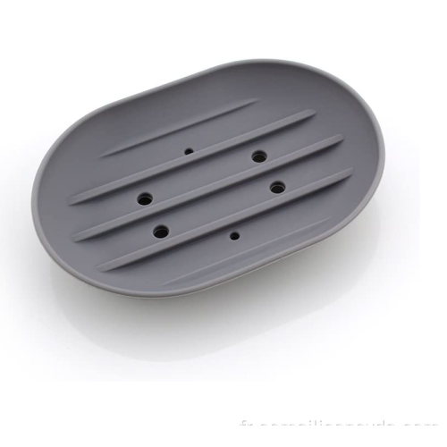 Plats à savon en silicone personnalisé